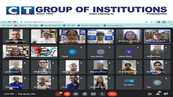 E-Conclave organized by Management Department on 07 October 2022.